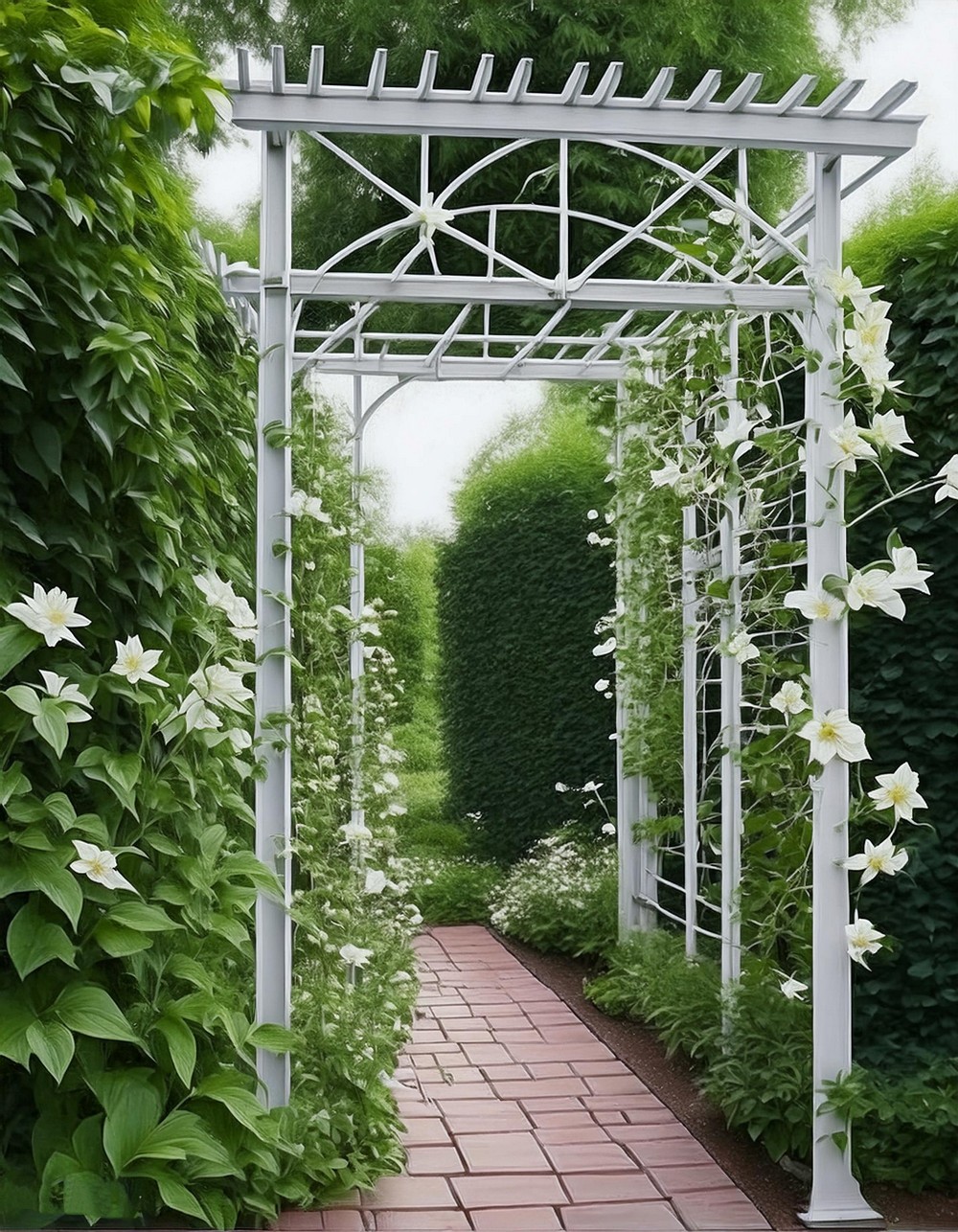 Espaliered trellis