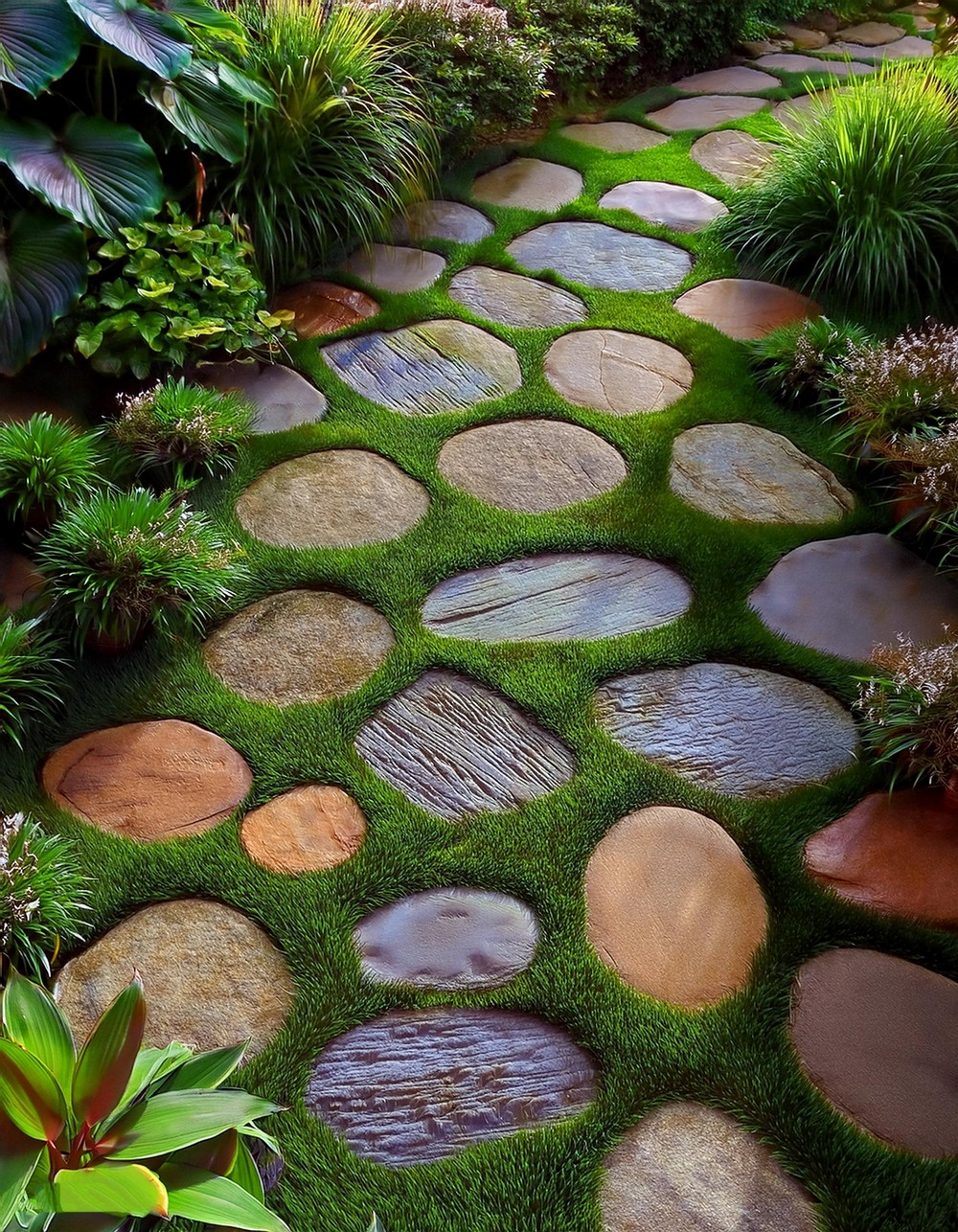 Flagstone Stepping Stones