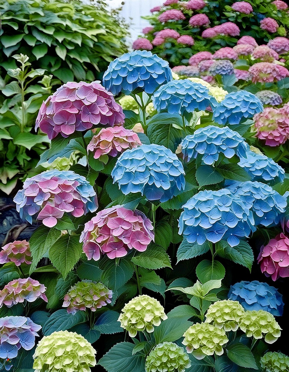 Hydrangea Haven Border