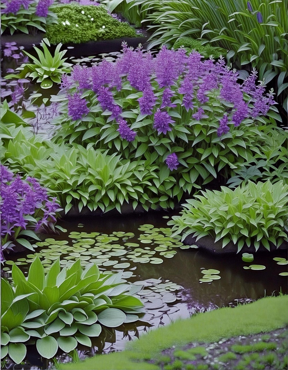 Lysimachia nummularia ‘Purpurea’ (Purple Creeping Jenny)