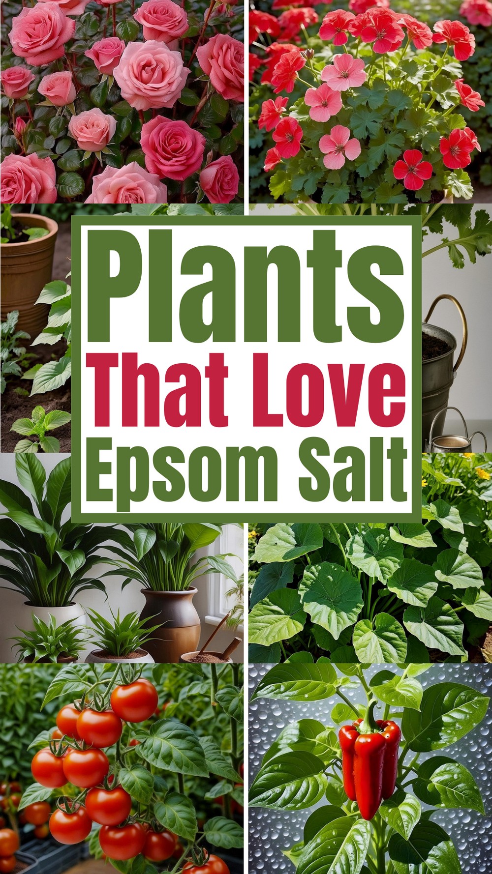 Plants That Love Epsom Salt